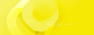 Çembersel soyut tasarım üst üste binen yarı saydam daireler ve yuvarlak şekiller, harmanlanan eğriler ve düzgün eğriler, derinlik, karşıtlık ve dinamik görsel efekt oluşturur.