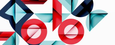 Çemberler soyut arkaplan çizgilerini kareler