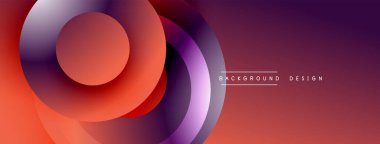 Soyut tasarım özellikleri üst üste biniyor. Renk şeması kırmızı, mor ve menekşe renklerini harmanlıyor. Arka planlar ve sunumlar için modern estetik.