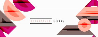 Soyut geometrik şekiller, pembe, turuncu, gri. Metin BACKGround DESIGN ile minimalist tasarım. Temiz kompozisyon, modern estetik. Basit elementler, beyaz boşluk.