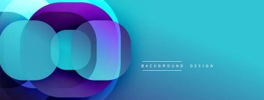 Soyut şekiller örtüşüyor, parlak mavi ve mor renkler yaratıyor. Modern tasarım, pürüzsüz geçişler, dinamik kompozisyon. Dijital arkaplan ve sunumlar için mükemmel.