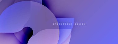 Soyut şekiller, canlı mor renkler, pürüzsüz gradyanlar modern tasarım yaratır. Minimalist estetik, temiz çizgiler, dijital sanat. Arkaplan yenilik ve yaratıcılığı öneriyor.