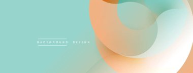 Soyut arkaplan. Pürüzsüz şekiller çakışıyor. Yumuşak renkler modern tasarım yaratır. Minimalist estetik. Temiz çizgiler, yumuşak kıvrımlar, sakinleştirici etki.
