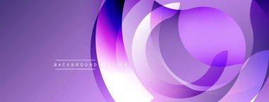 Mor soyut şekiller dinamik akış oluşturur. Değişik renkler harmanlanarak modern tasarımı oluşturuyor. Minimalist estetik, dijital arkaplanlar için uygun.