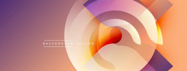 soyut tasarım, canlı renkler, üst üste binen şekiller, modern estetik, pürüzsüz eğimler, dinamik kompozisyon, zarif sunum, dijital sanat, görsel doku, sıcak tonlar.