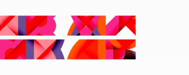 Renkli soyut şekiller, üst üste binen katmanlar, canlı renkler, geometrik biçimler, modern tasarım, sanatsal ifade, parlak palet, dinamik bileşim, görsel elementler.