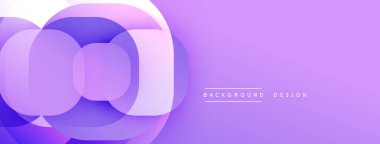 Mor soyut şekiller, dinamik görsel efekt oluşturur. Düz eğimler, modern tasarım, arkaplan ve sunumlar için mükemmel.