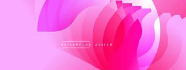 Soyut pembe tasarım. Yumuşak eğimler akışkan şekiller yaratır. Canlı renkler enerjiyi, modern estetiği akla getiriyor. Minimalist tarz, mükemmel arkaplan.