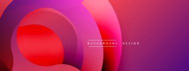 Soyut tasarım özellikleri üst üste biniyor. Canlı kırmızı, mor renkler dinamik bir değişim etkisi yaratır. Yumuşak geçişler, modern estetik.