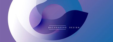 Soyut tasarım. Üst üste binen katmanlar dinamik görsel efekt yaratır. Yumuşak gradyanlar, havalı tonlar kompozisyona hakim. Modern estetik, arka planlar için uygun.