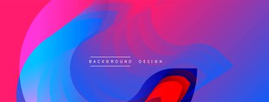 Canlı, soyut bir arkaplan. Pürüzsüz gradyanlar mor, mavi, kırmızı renkleri harmanlarlar. Modern tasarım enerjiyi, yaratıcılığı çağrıştırıyor. Dijital projeler için mükemmel.