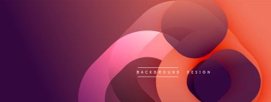 Soyut arkaplan özellikleri üst üste biniyor. Derinlemesine mor renkten canlı turuncuya geçiş modern görsel efekt yaratır. Dijital projeler için uygun minimalist tasarım.