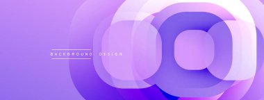 Soyut mor katmanlar dairesel tasarım yaratır. Dereceli gölgeler derinlik sunar, modern estetik. Dijital projeler ve sunumlar için minimalist arkaplan.