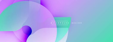 Soyut sıvı şekilleri mor, mavi, turkuaz renkleri harmanlar. Gradyan yumuşak, modern görsel efekt yaratır. Özgeçmiş ve sunumlar için uygun minimalist tasarım.