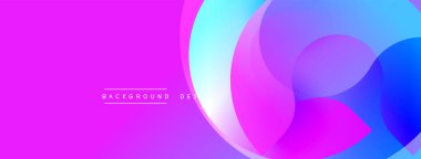 Canlı soyut arkaplan özellikleri üst üste biniyor. Mezuniyet değişimleri mor, mavi ve cyan renklerini harmanlıyor. Modern tasarım akıcılığı, enerjiyi, görsel cazibeyi çağrıştırıyor.