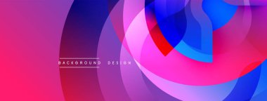 Soyut, canlı katmanlar akışkan şekiller yaratır. Pembe, mor, mavi, kırmızı renkler kusursuz bir şekilde harmanlanır. Modern tasarım enerjiyi, hareketi, derinliği çağrıştırıyor. Yumuşak gradyanlar görsel ilgi sunar.