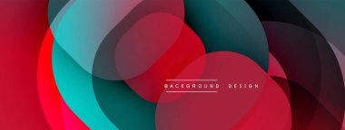 Soyut sıvı şekilleri üst üste binerek dinamik bileşim oluşturur. Kırmızı, deniz mavisi, siyah renkler kusursuz bir şekilde harmanlanır. Modern tasarım hareketi, derinliği, görsel ilgiyi çağrıştırıyor.