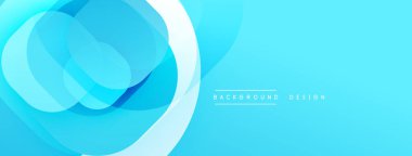 Soyut mavi arkaplan, üst üste binen dairesel katmanlar. Dereceli gölgeler derinlik yaratır, pürüzsüz geçişler. Minimalist tasarım, modern estetiği çağrıştırıyor. Dijital projeler için mükemmel.