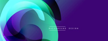 Soyut sıvı şekilleri üst üste binerek dinamik bileşim oluşturur. Canlı turkuaz, mor renkler pürüzsüz karışıyor. Modern tasarım hareketi, enerjiyi, entelektüeli çağrıştırıyor. Arkaplan yenilik ve teknoloji öneriyor.