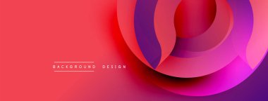 Soyut gradyan dizayn özellikleri üst üste biniyor. Renkler kırmızıdan mora geçerek dinamik görsel efekt yaratır. Çeşitli projeler için modern arkaplan.