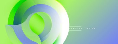 Soyut akış katmanları dinamik görsel efekt yaratır. Renkler karışıyor, dairesel şekiller oluşturuyor. Modern tasarım arka planlar, sunumlar, markalaşma için uygun. Düz geçişler taze estetik sunar.