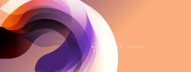 Soyut akışkan şekiller, canlı renklerin karışımı. Gradyan arka plan dinamik görsel efekt yaratır. Modern tasarım dijital projeler ve sunumlar için uygundur.