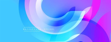 Soyut sıvı şekilleri canlı mavileri, morları, pembeleri harmanlıyor. Üst üste binen katmanlar dinamik görsel doku yaratır. Arkaplan ve sunumlar için uygun modern tasarım.