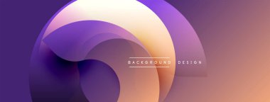Soyut akış şekilleri dinamik gradyan arkaplan oluşturur. Mor, turuncu renkler kusursuz bir şekilde harmanlanarak modern görsel deneyim sağlıyor. Minimalist tasarım pürüzsüz geçişleri vurguluyor.