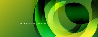 Soyut yeşil katmanlar dinamik görsel akış yaratır. Yumuşak eğimler derinliği, modern estetiği akla getiriyor. Minimalist tasarım, mükemmel arkaplan.