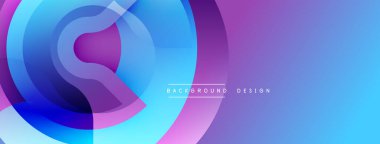 Soyut renkli katmanlar dinamik görsel efekt yaratır. Gradyan gölgeler harmanlanarak modern arkaplan tasarımı oluşturur. Yumuşak geçişler, canlı renkler.