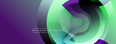 Soyut katmanlar dinamik görsel akış yaratır. Gradyan renkler harmanlanarak modern tasarım ögesi oluşturur. Pürüzsüz şekiller hareketi, derinliği gösterir..