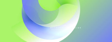 Soyut akışkan şekiller harmanlanarak, canlı bir arkaplan oluşturur. Yumuşak kıvrımlar hareketi, ışık etkileşimini gösterir. Modern tasarım ögesi.