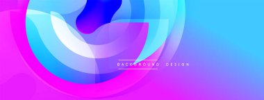 Soyut gradyanlar dinamik katmanlar oluşturur. Canlı maviler, morlar, pembeler kusursuz bir şekilde harmanlanır. Modern tasarım akıcılığı ve enerjiyi çağrıştırıyor.