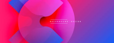 Soyut, canlı katmanlar akışkan şekiller yaratır. Renkler karışıyor, dinamik görsel deneyim yaratıyor. Modern tasarım ögesi.