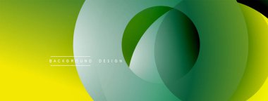 Soyut arkaplan özellikleri üst üste biniyor. Değişim aşamaları sarı, yeşil ve deniz mavisi renklerini harmanlıyor. Minimalist tasarım, dijital projeler için uygun modern estetiği çağrıştırıyor.