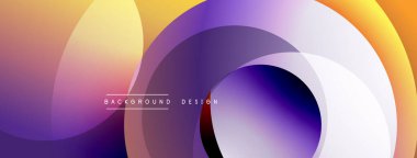 Soyut renkli çemberler dinamik bir değişim etkisi yaratıyor. Modern tasarım arka planlar, sunumlar, dijital sanat projeleri için uygundur. Yumuşak geçişler, canlı renkler.