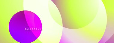 Soyut enerji katmanları pürüzsüz eğimler yaratır. Çemberler üst üste biniyor, dinamik bileşim oluşturuyor. Yumuşak pastel renkler tasarıma hakim, akıcılığı ve modernliği öneriyor..