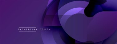 Soyut mor tasarım üst üste binen katmanlar oluşturarak dinamik görsel akış yaratır. Yumuşak eğimler, kıvrımlı şekiller modern estetik sunar. Minimalist kompozisyon arka planlara, sunumlara uyuyor.