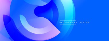 Soyut mavi katmanlar dinamik bileşim yaratır. Yumuşak eğimler, akış şekilleri hareketi, derinliği akla getiriyor. Arkaplan ve sunumlar için uygun modern tasarım.