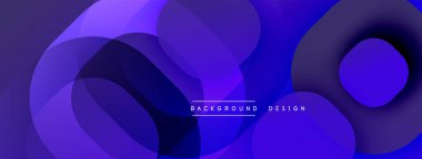Soyut sıvı şekilleri örtüşür, dinamik mor gradyan arkaplan oluşturur. Modern tasarım, hareket, derinlik ve görsel ilgiyi çağrıştırıyor. Dijital projeler için minimalist estetik.