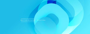 Soyut mavi tasarım üst üste binen dairesel şekiller. Gradyan gölgeler derinlik yaratır, modern estetik. Özgeçmiş ve sunumlar için uygun minimalist kompozisyon. Sorunsuz geçişler, rahatlatıcı görüntüler..