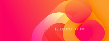 Soyut arkaplan özellikleri üst üste biniyor. Sıcak renk paleti kırmızıdan turuncuya geçişi dinamik görsel efekt yaratır. Dijital projeler için modern tasarım.