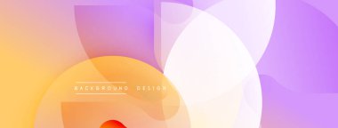 Soyut eğim arkaplanı. Üst üste binen şekiller yumuşak görsel efektler yaratır. Pastel renkler düzgün bir şekilde harmanlanarak modern tasarım ögesi sunuyor. Minimalist kompozisyon.