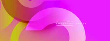 Soyut sıvı şekilleri canlı pembeler, morlar, sarılar harmanlıyor. Yumuşak gradyanlar dinamik, modern arkaplan tasarımı yaratır. Minimalist estetik, pürüzsüz geçişler.