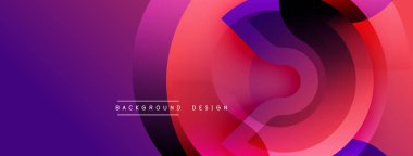 Soyut arkaplan özellikleri üst üste biniyor. Renkler mordan kırmızıya dönüşüyor. Modern tasarım dijital projeler, sunumlar ve web siteleri için uygundur. Minimalist estetik.