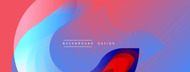 Soyut sıvı şekilleri canlı kırmızı, mavi ve mor renkleri harmanlar. Dinamik kompozisyon modern arkaplan tasarımı yaratır. Yumuşak eğimler hareketi, enerjiyi akla getiriyor. Minimalist metin ince ayrıntılar ekler.