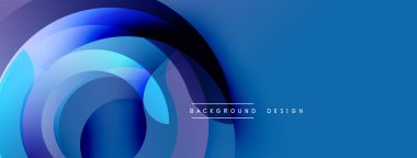 Soyut mavi katmanlar dinamik girdap yaratır. Gradyan gölgeler kusursuz bir şekilde harmanlanarak modern arka plan tasarımını oluşturur. Minimalist estetik, temiz çizgiler, canlı renk şeması.