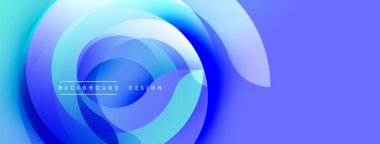 Soyut mavi tasarım kıvrımlı katmanlar, gradyanlar içerir. Modern estetik dijital arka planlar, sunumlar, markalaşma malzemeleri için uygundur. Temiz, dinamik bileşim.
