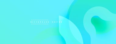 Soyut arkaplan dalgalı şekiller, turkuaz renkler, nazik eğimler. Modern tasarım sakinliği, akıcılığı, basitliği çağrıştırıyor. Dijital projeler ve sunumlar için mükemmel.