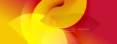 Soyut canlı katmanlar dinamik bileşim yaratır. Sıcak renk paleti baskın gelir. Sarı, turuncu, kırmızı renkler harmanlanır. Modern tasarım enerjiyi, akıcılığı çağrıştırır. Yumuşak gradyanlar görsel ilgi sunar.